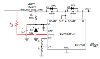 LM7480-Q1: Common source configuration questions - Power management ...