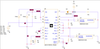 LMG1210: Help Needed: Troubleshooting GaN Driver Circuit with LMG1210 ...