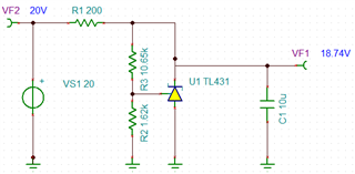 TL431: Wrong output voltage - Power management forum - Power 