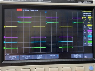 DRV8353R: Getting a continuous VCP (charge pump) or VGLS (low side gate ...