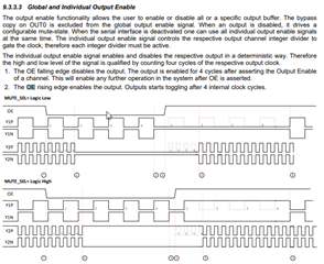 CDCE6214: Output Enable Function - Clock & Timing Forum - Clock ...