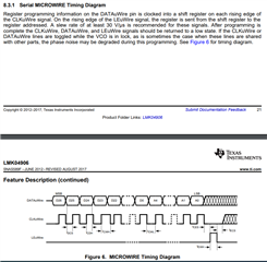 LMK04906: Question for microwire protocol - Clock & timing forum ...
