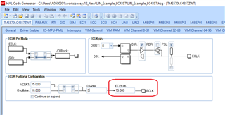 LAUNCHXL2-570LC43: Configuring GCM On HALCOGEN To Have An External ...