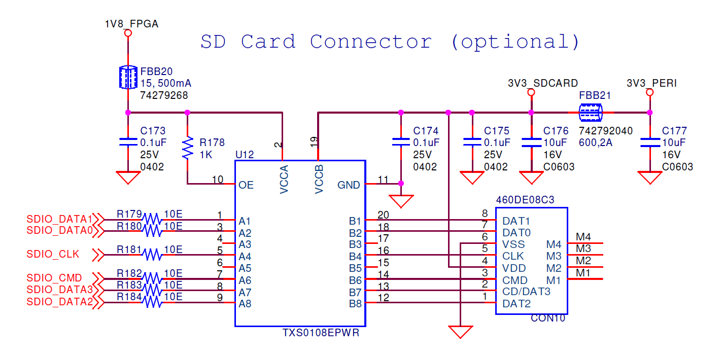 参考译文] TXS0108E：TXS0108EPWR 电平转换器的SD 卡接口问题- 逻辑 