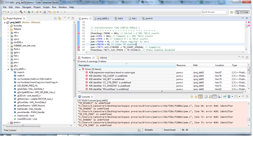 how to access individual bits register epwm 28069 - C2000 ...