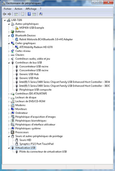 DP83TD510E EVM MSP430 USB example driver issue Win7 x64