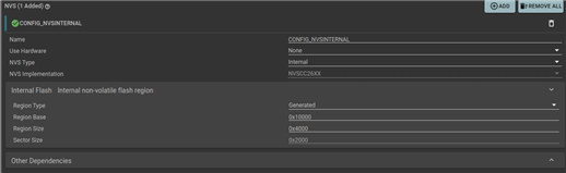 Example configuration
