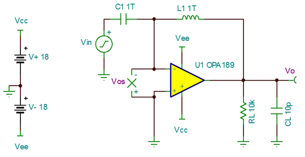 Spice ac anal dc offset