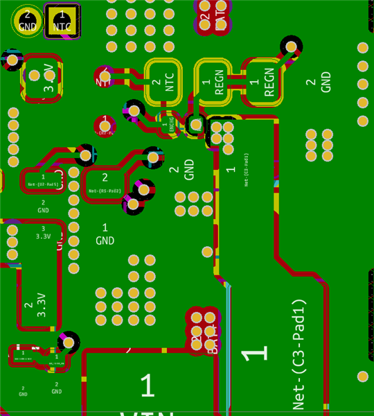 BQ25300: Charging stops and STAT led keeps blinking after a period of ...