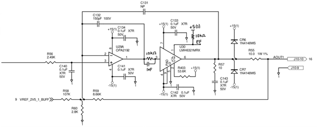 LMH6321 In Circuit