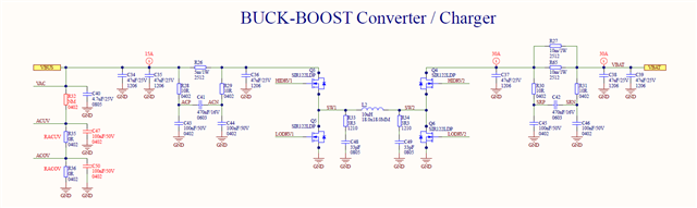 BQ25756 Schematic