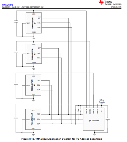 TMAG5273: Multiple devices on the same I2C line - Sensors forum ...