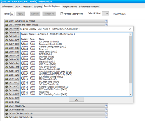 DS90UB936-Q1: UB936 can't communicate with 933 through ALP - Interface ...