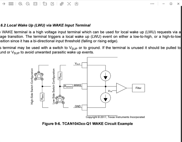 TCAN1043-Q1: Internal and External Indicator Flags (nFAULT and RXD) issue -  Interface forum - Interface - TI E2E support forums