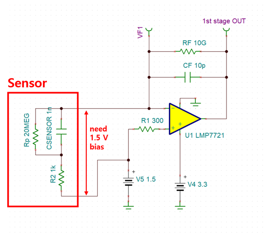 LMP7721: Amplifier proper operating point. - Amplifiers forum ...