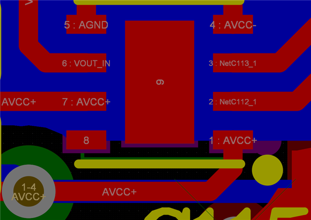 INA351A: Single power supply 1.8V input, add a offset reference power ...