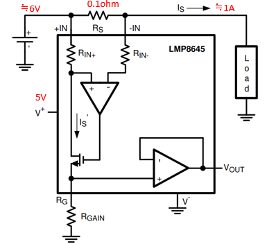 LMP8645: +IN, -IN Terminal Input Voltage Range - Amplifiers Forum ...