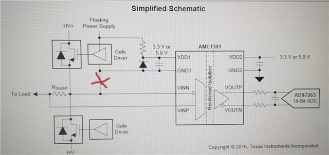 AMC1301: I Have One Question About Our AMC1301, Can Circuit Line In Our ...