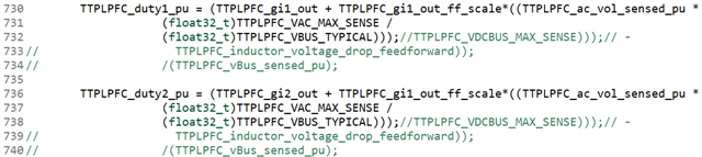 TIDM-1000: Inductor voltage drop feedforward - C2000 microcontrollers ...