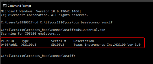 TMS320F28027: C28xx: Error connecting to the target: (Error -716 