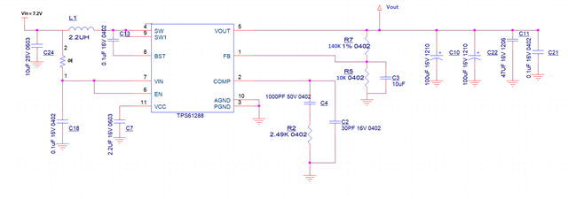 TPS61288: Boost converter enabling issue - Power management forum ...