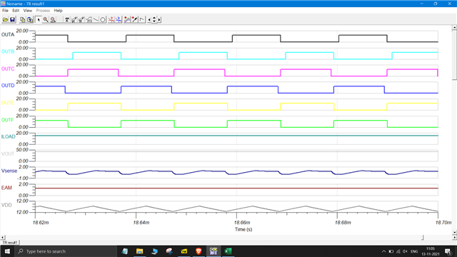 gate switching waveforms