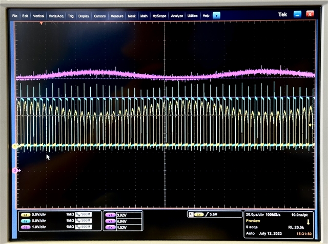 TPS23754: EMI; switching waveforms - Power management forum - Power ...