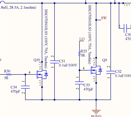 LM5122: Boost converter operation is incorrect with input voltage drop ...