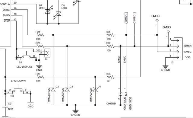 BQ40Z50-R1: BQ40Z50-R1: SMBus series resistor - Power management forum ...