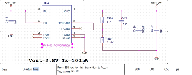 TPS745-Q1: start-up time - Power management forum - Power management ...