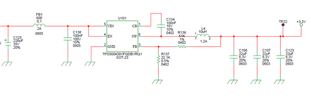 TPS560430-Q1: Design Review Request - Power management forum - Power ...