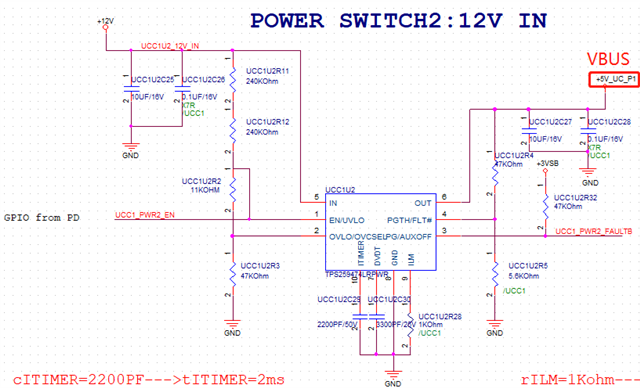 TPS25947: If PGTH pin NC, what would be the effect? - Power management