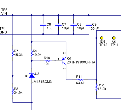 TPS561201: Whether TPS56120 can achieve -2.5 output in 100mA load ...