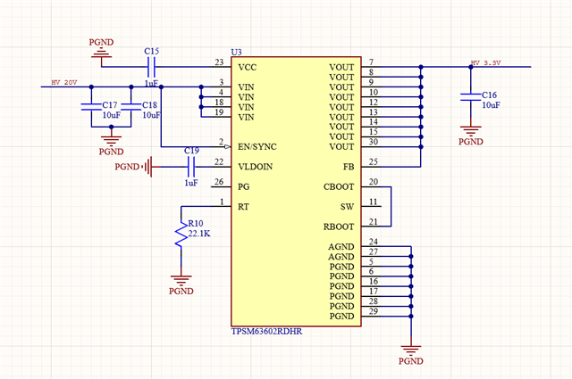 TPSM63602: Thermal Issue for TPSM63602V3RDHR - Power management forum ...