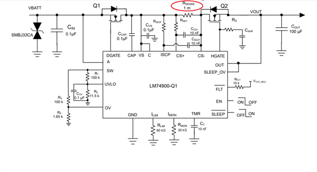 LM74900-Q1: LM74900-Q1 Current Monitoring Output - Power management ...