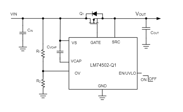 LM74722-Q1: LM74722-Q1 - Single gate driver? - Power management forum ...