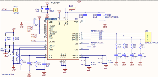 Drv8818: Stepper Motor Suffer From Low Position Accuracy - Motor 