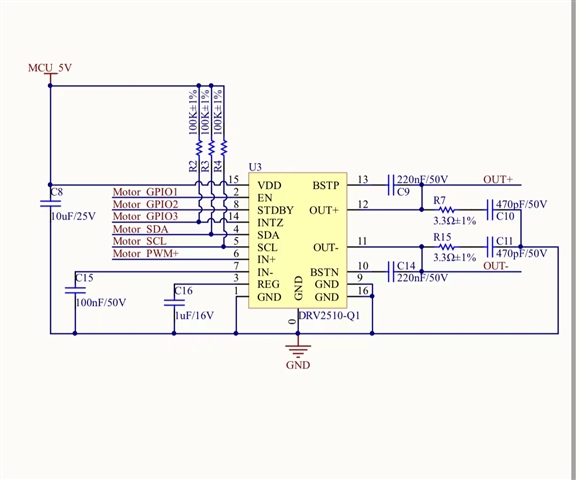 Drv2510-q1: How To Generate The Pwm On Out+ And Out- - Motor Drivers 