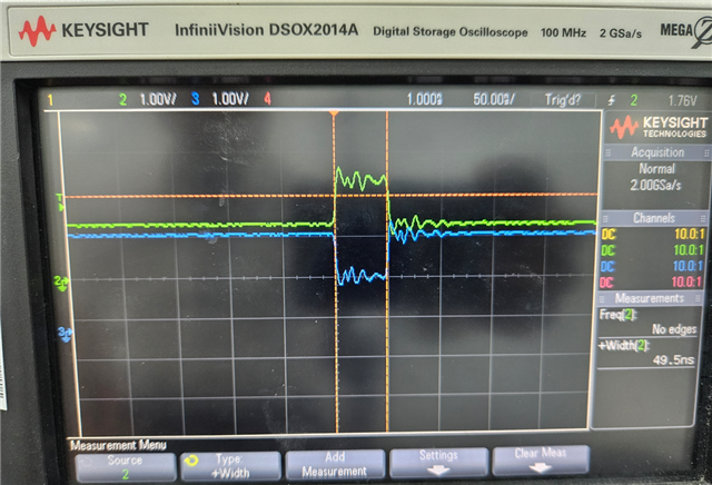 LMK04832: SYSREF output pulse width is only about 5~6 nanosecond ...