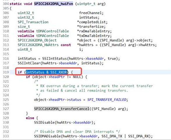 CC2642R-Q1: SPI use case enter overrun from time to time - Bluetooth ...