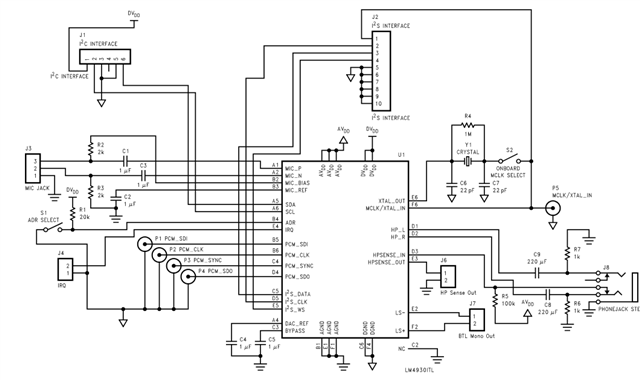 LM4930: output of IRQ pin - Audio forum - Audio - TI E2E support forums