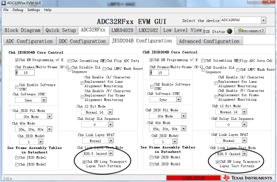 ADC32RF42EVM: ADC32RFXX EVM GUI - Data Converters Forum - Data ...