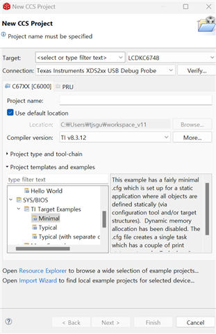 TMDSLCDK6748: How to add and use the pdk driver library in an RTSC ...