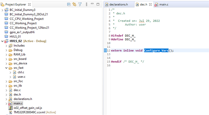 tms320f280049c-function-definition-in-header-file-fails