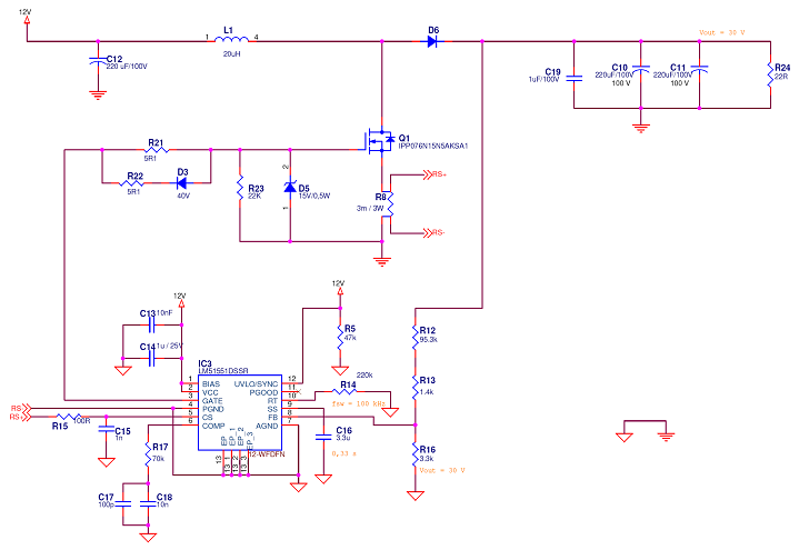 Boost schematics