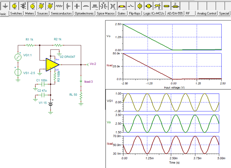 OPA547: Output voltage error - Amplifiers forum - Amplifiers - TI 