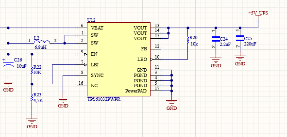 TPS61032: current limit problem - Power management forum - Power ...