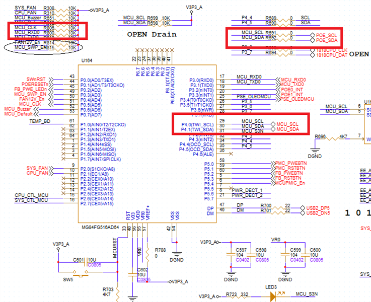 PCA9555: Strange Waveform Of PCA9555 While Power On... - Interface ...