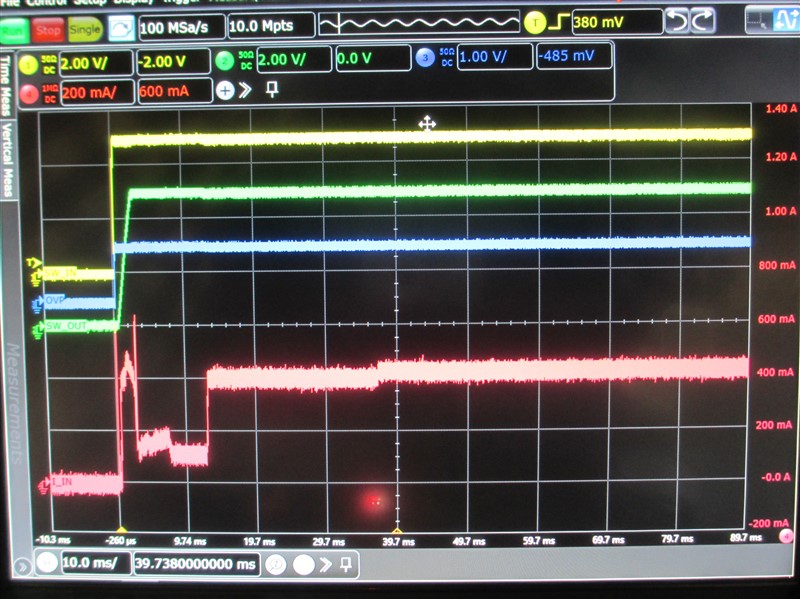 TPS22811: Switch fail to close when return from over voltage protection ...