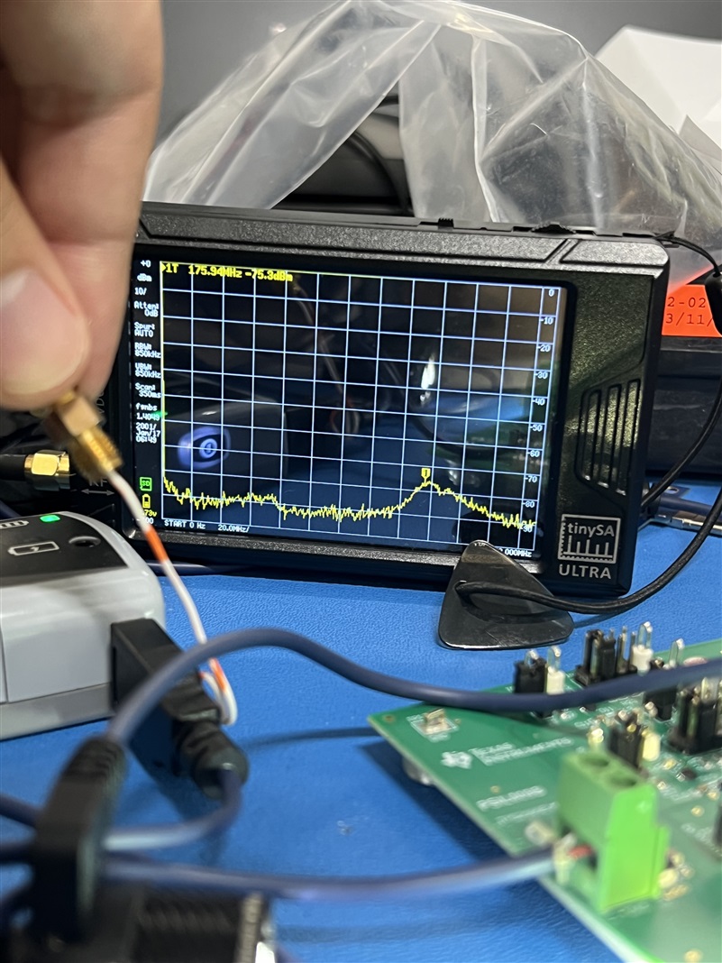 eval board only - USB-A noise